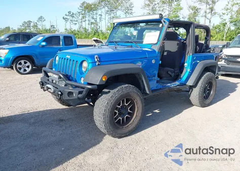 2015 Jeep Wrangler Sport from USA, damaged, VIN 1C4AJWAG8FL550859